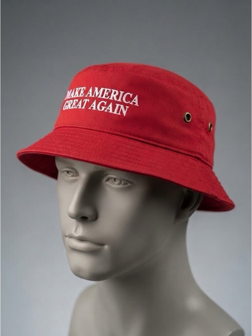Make America Great Again Hat - Red Bucket fishing style hat - Size M/L - MAGA